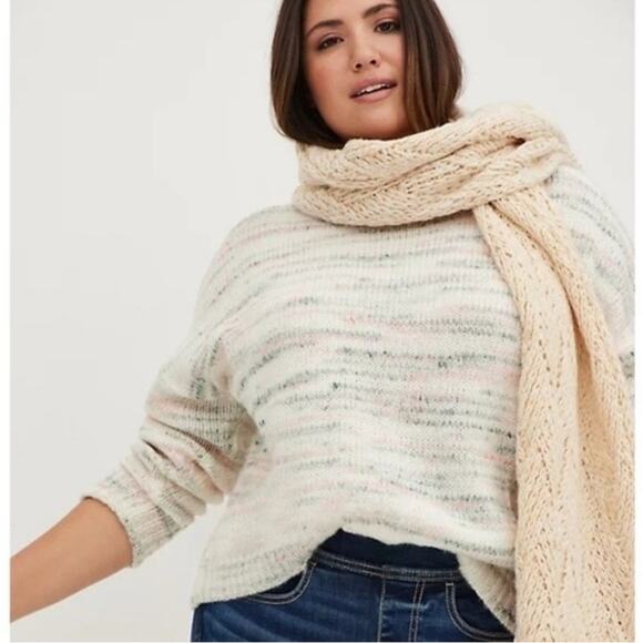 NWT Torrid drop shoulder sweater marked sz 0X - Picture 1 of 10